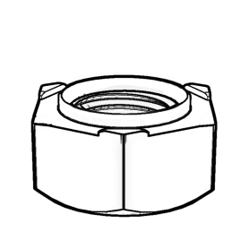 美制六角焊接螺母