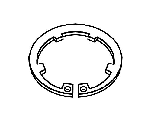 DIN984 内齿孔用挡圈